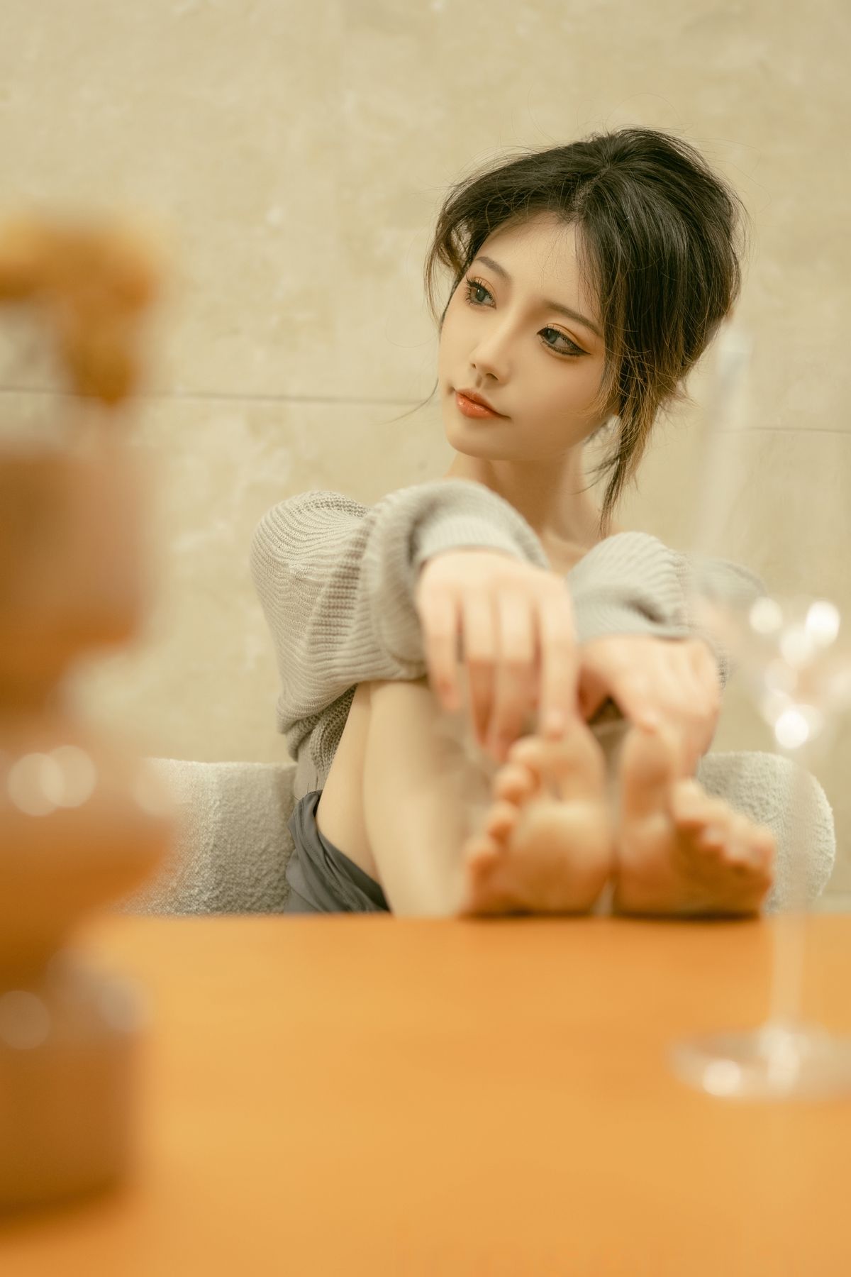 【個人撮影】まほ22歳　Ｇカップ巨乳ムチムチ豊満パイパン娘に大量中出し